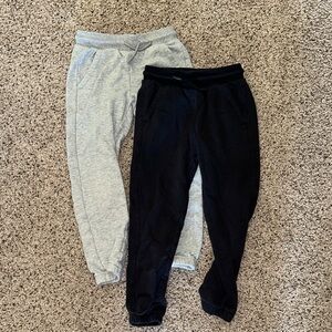 All in Motion Kids Gray and Black Joggers